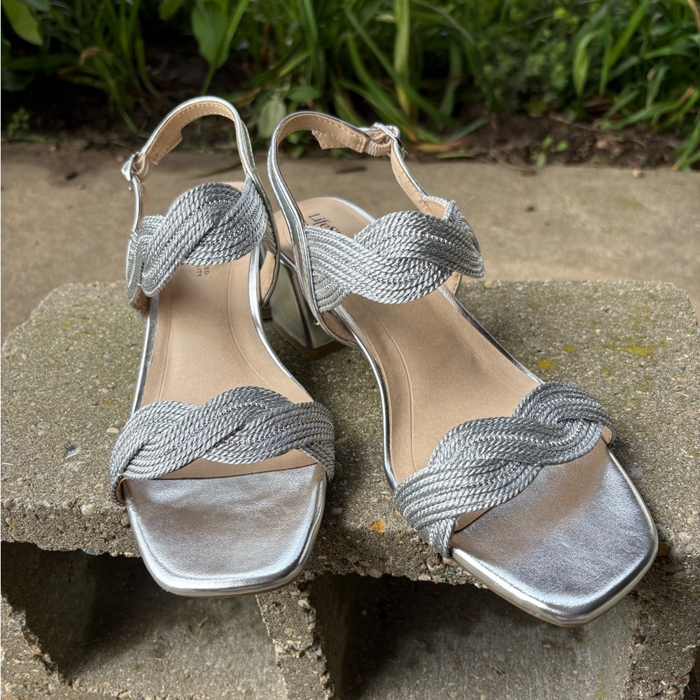 Silver Dress Heels